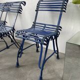 Series of 4 Arras chairs 1900