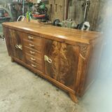Sideboard in walnut art deco