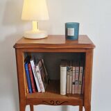 Vintage wooden bedside table