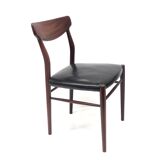 Set of four Danish designer chairs from Harry Østergaard from the 60s