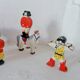 Vintage circus with wooden subjects