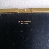 Vintage black longchamp leather cigarette case