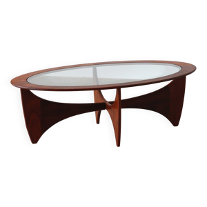 Table basse ovale –