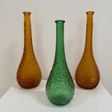 Empoli carafe with bubbled glass