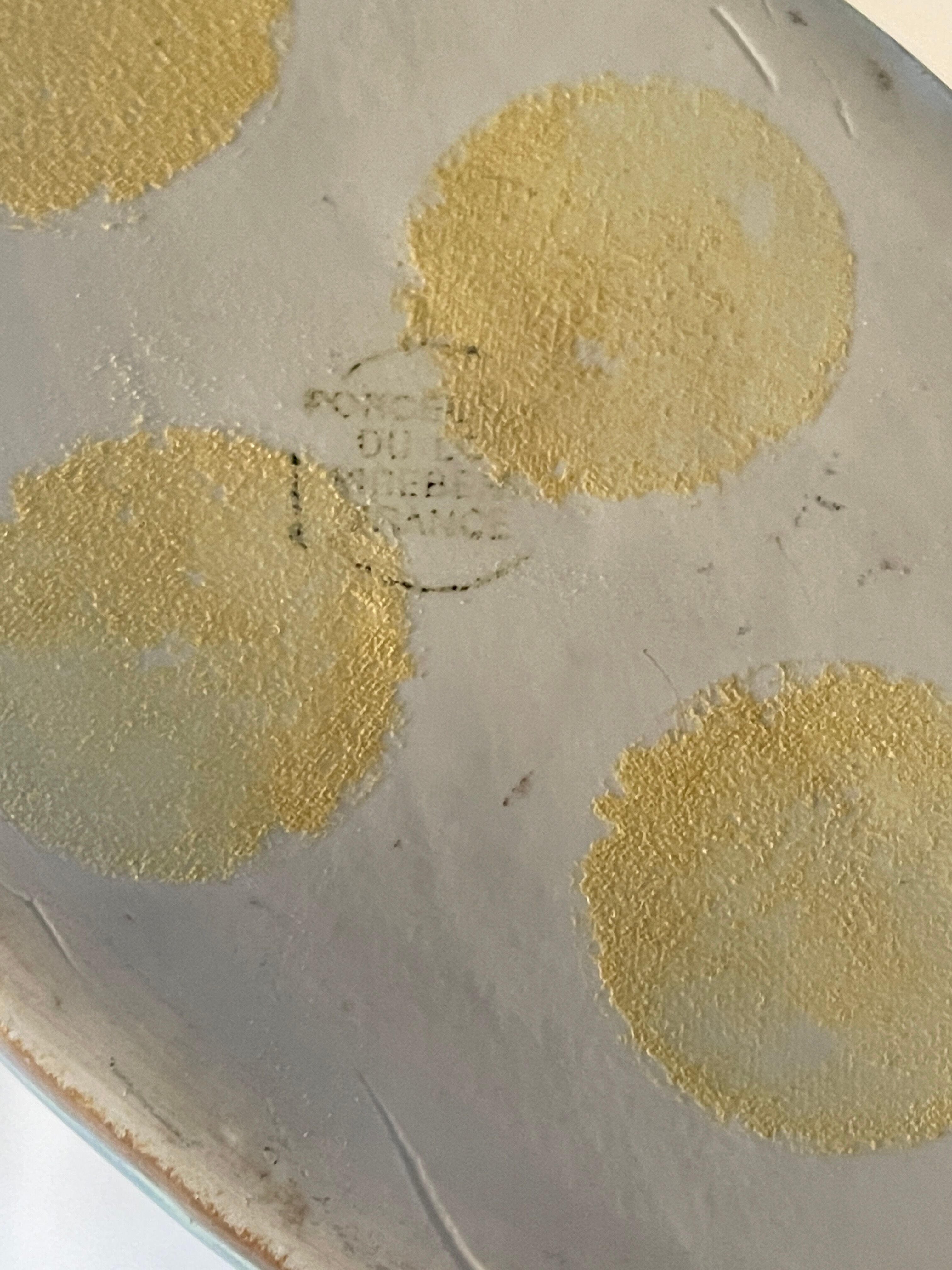 Vintage ceramic vase model reed Virebent