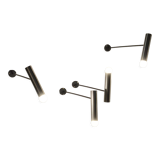 Pair of 1950s arm sconces, Parscot France