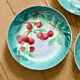 1922 KG Lunéville Badonviller barbotine fruit plates
