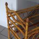 Vintage children's rattan bed from the 50s/60s