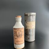 RARE Mercury stoneware pharmacy bottle