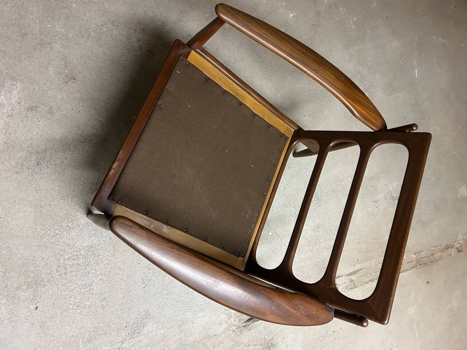 Pair of Scandinavian armchairs by Grete Jalk