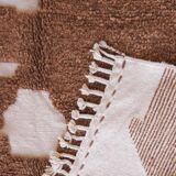 Contemporary Brown Rug - 283 x 220 cm