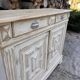 Parisian sideboard / Renovated old wooden storage unit