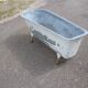 Zinc bathtub