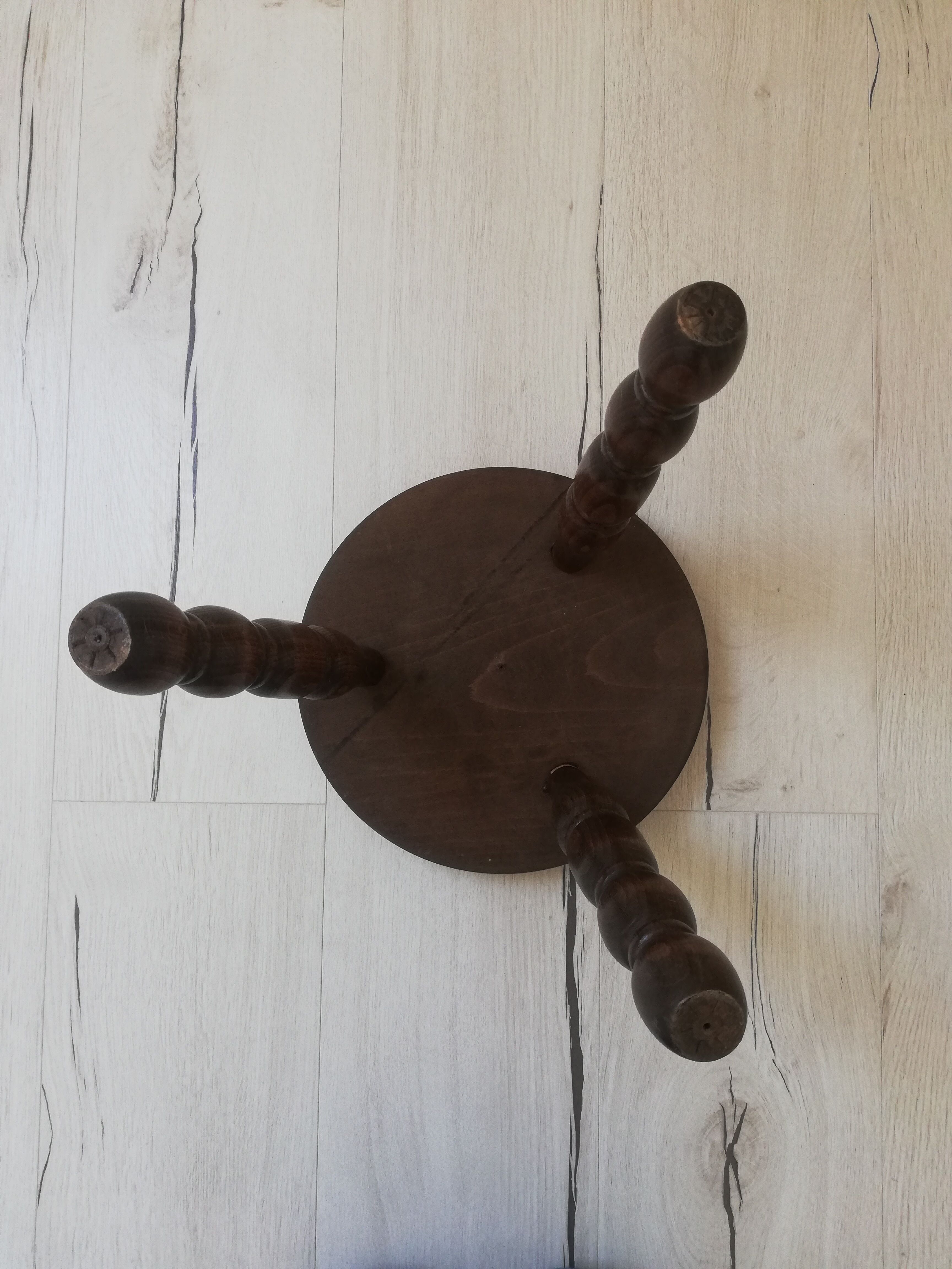 Vintage tripod stool