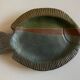 Empty fish pocket 1970s in glazed earthenware