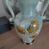 Vintage Belgian ceramic vase M Depose Style Hubert Bequet