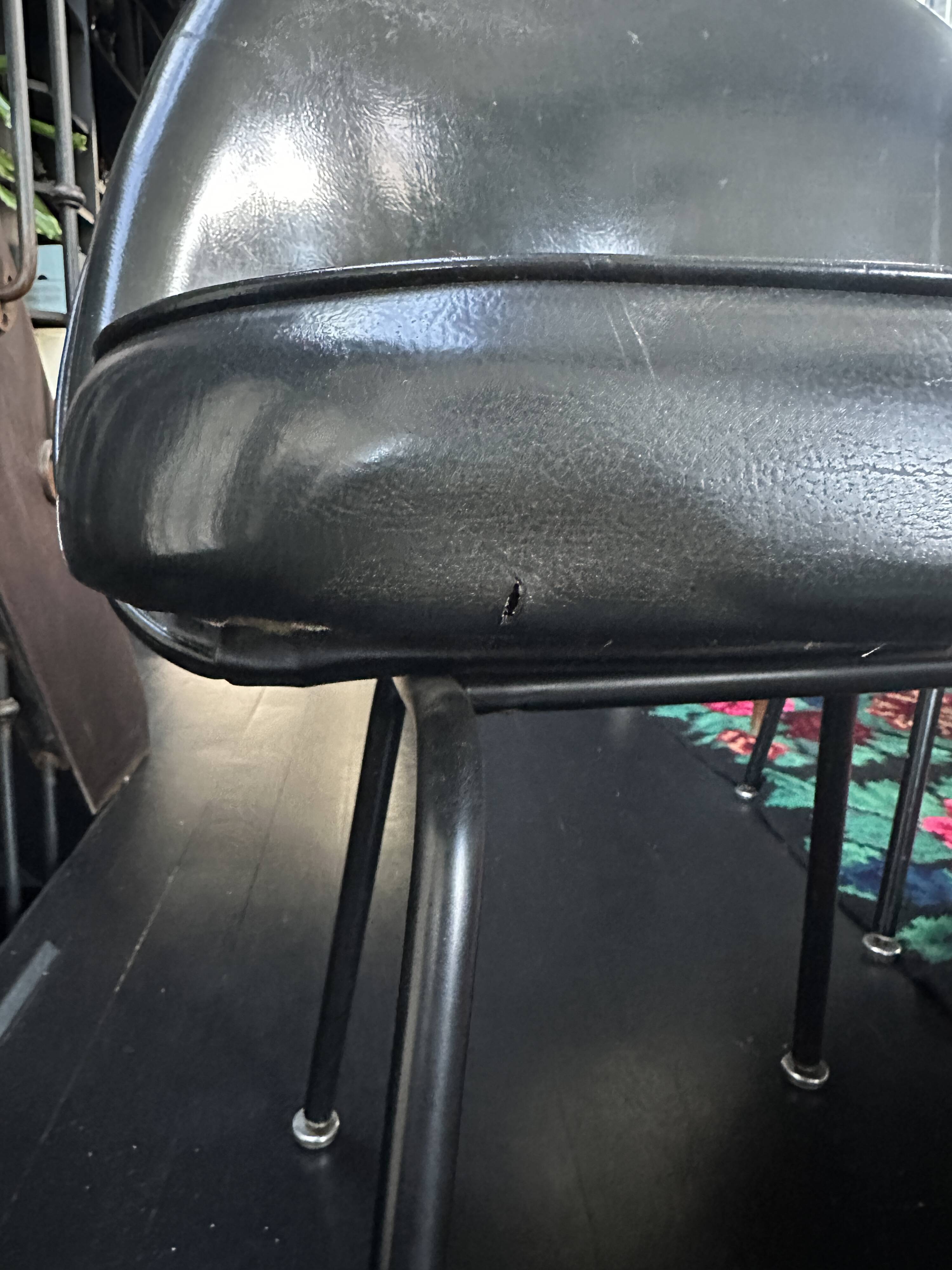 Eero Saarinen conference chairs black