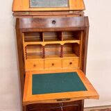 curved secretary in the guise of a Napoleon III period weekly desk