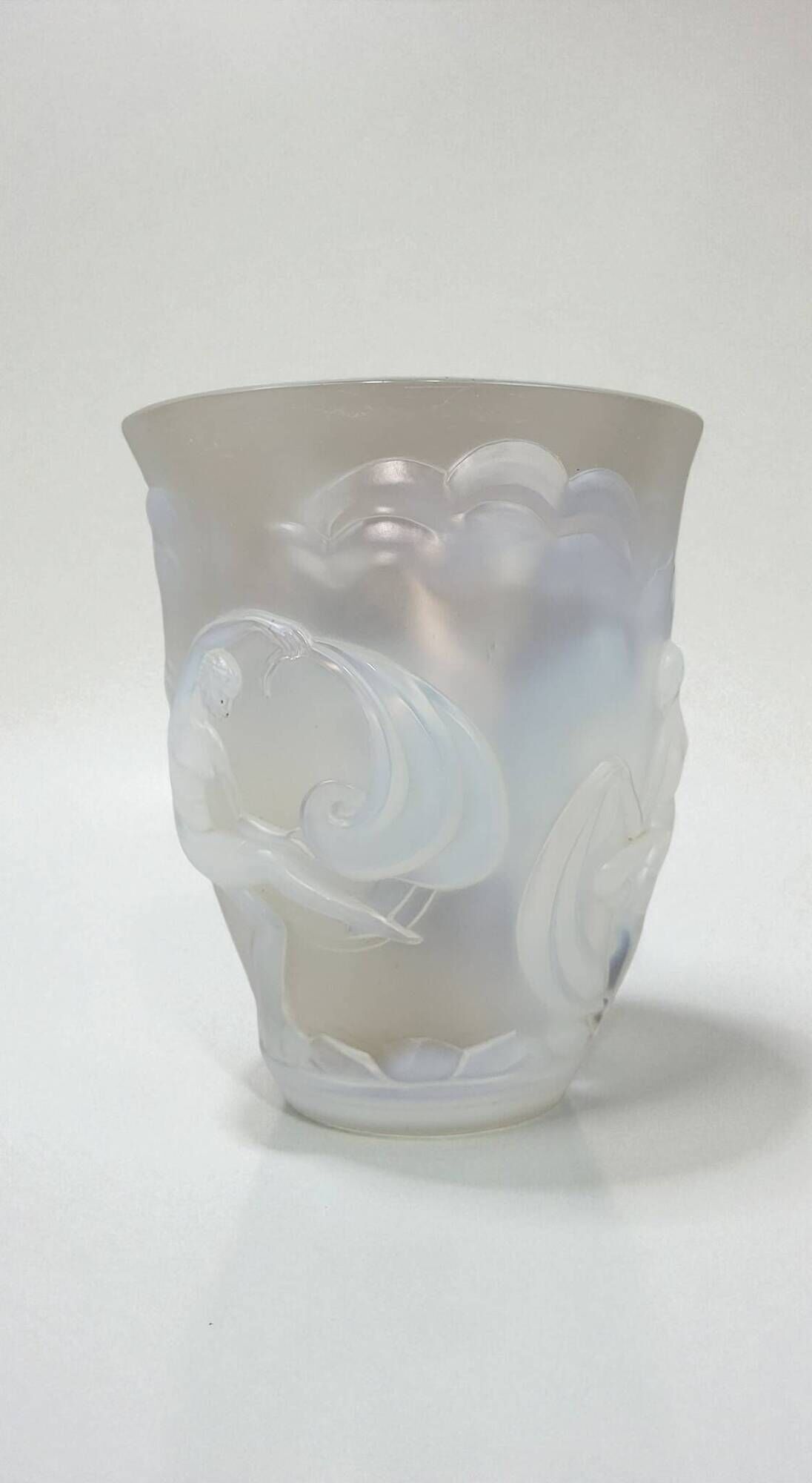 Art Deco vase by Verlys France, The Dancers