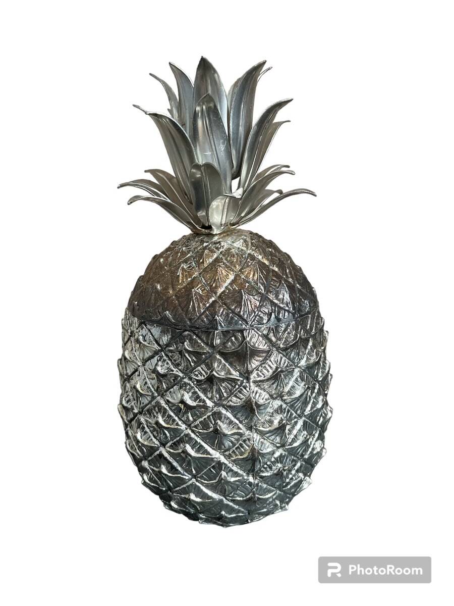 Vintage Pineapple Ice Cube Bucket