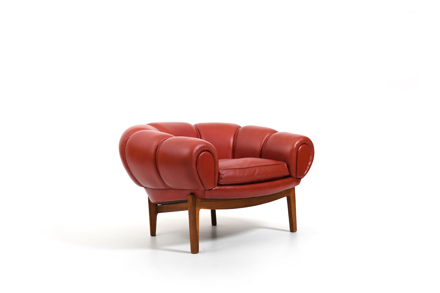 Croissant“ Easychair by Illum Wikkelsø 1950s