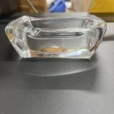 Daum crystal solo ashtray from France