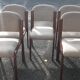 5 contemporary design chairs in curly wool