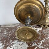 Antique, Standing cup, bronze, Napoleon III period, scene in the taste of antiquity, nineteenth, France