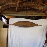 Suspension / large wicker basket
