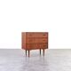 Mid-Century Danish Teak Chest of Drawers, 1960s.