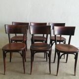 6 Baumann bistro chairs