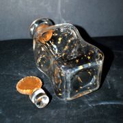Baccarat liqueur carafe napoléon iii gold crystal star constellation