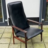 Vintage Norweigan Rosewood Highback Chair