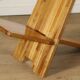 Sculptural brutalist armchair in solid elm, 1980.