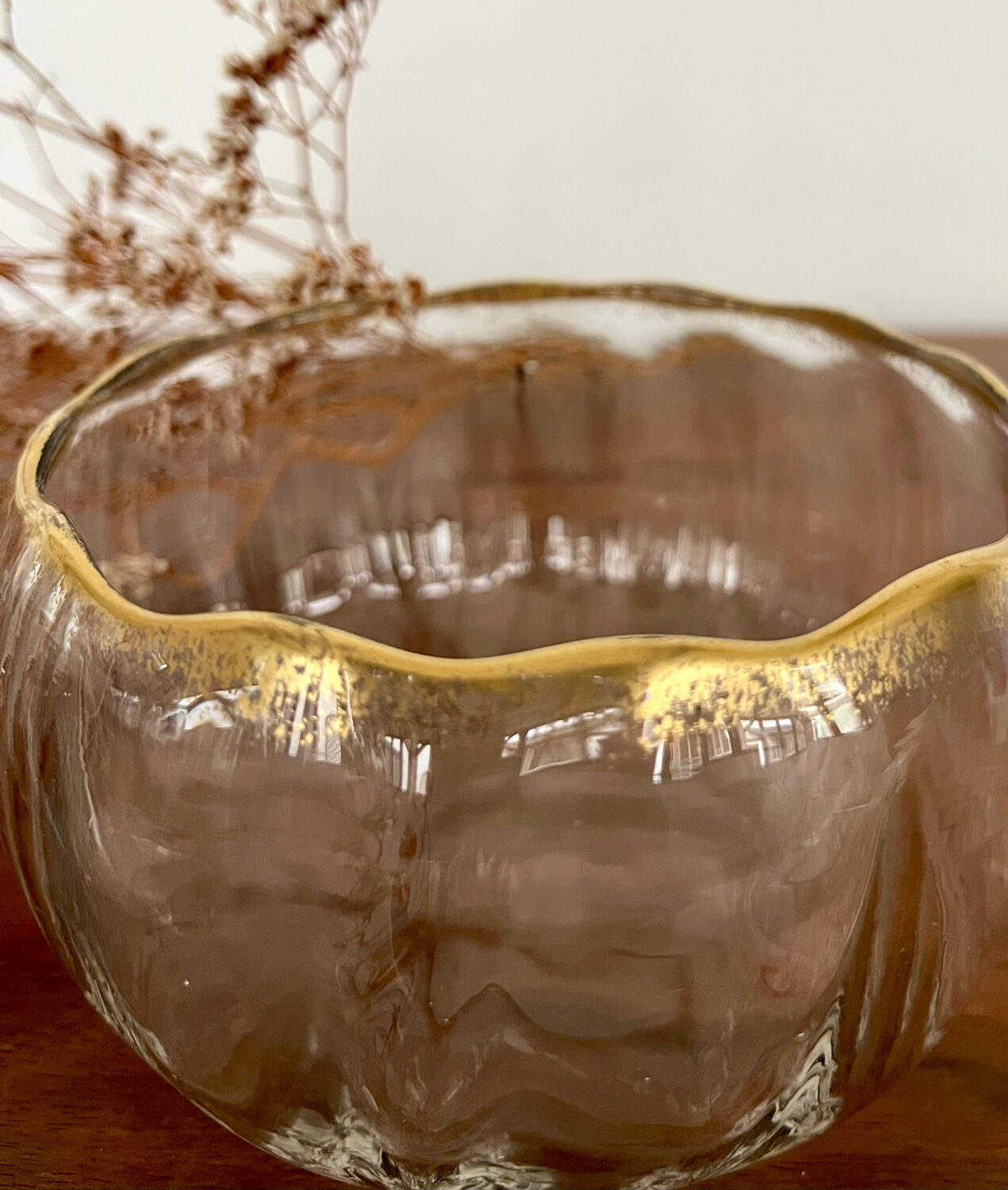 Pair of Baccarat crystal bowls from the Napoléon III period.