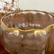 Pair of Baccarat crystal bowls from the Napoléon III period.