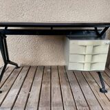 Desk by BBPR for Olivetti Synthesis Arco series with its extension