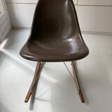 Charles and Ray Eams rocking chair produced by Herman miller