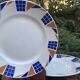 Assiettes de service Badonviller Congo