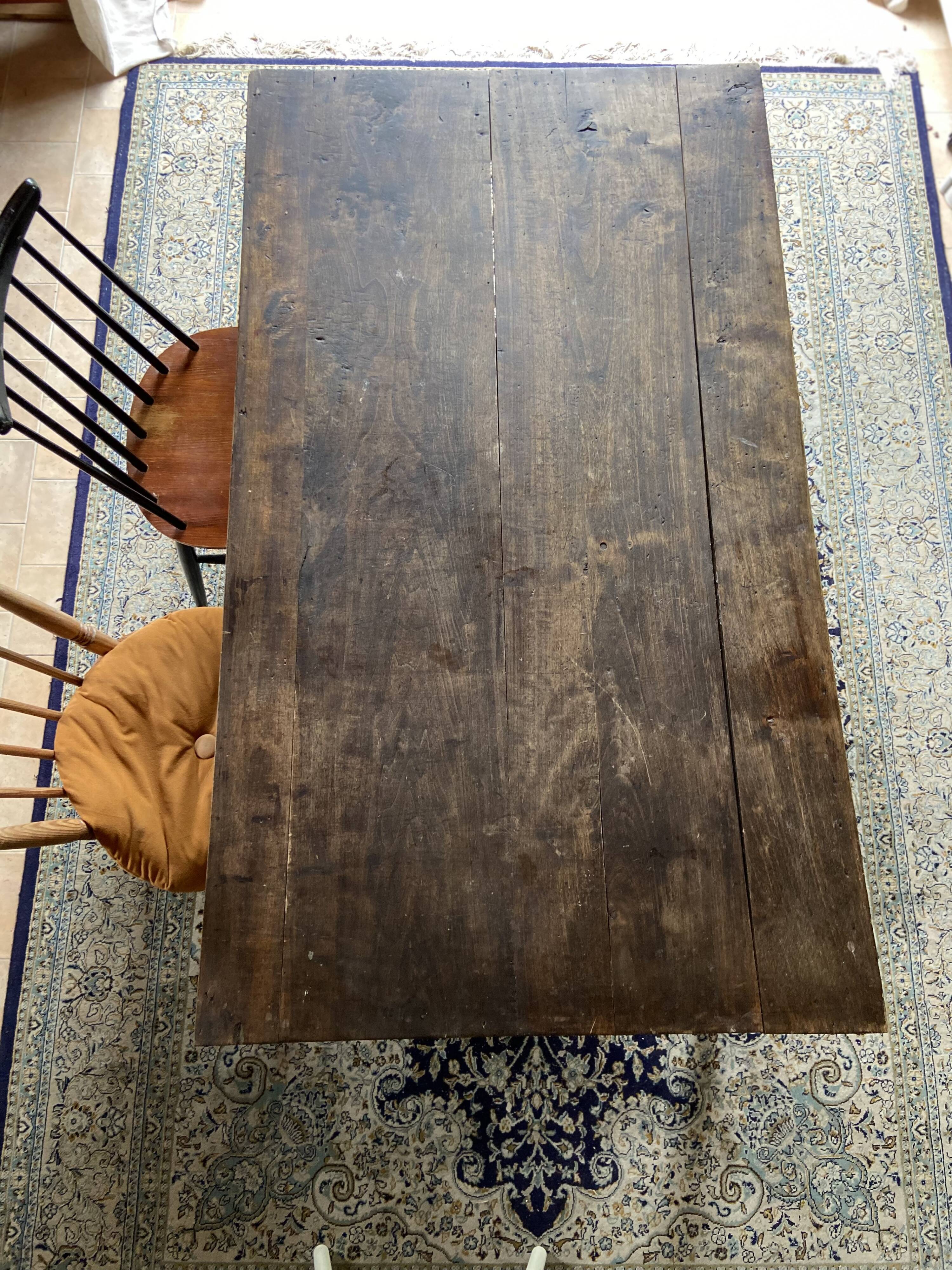 Old farmhouse table