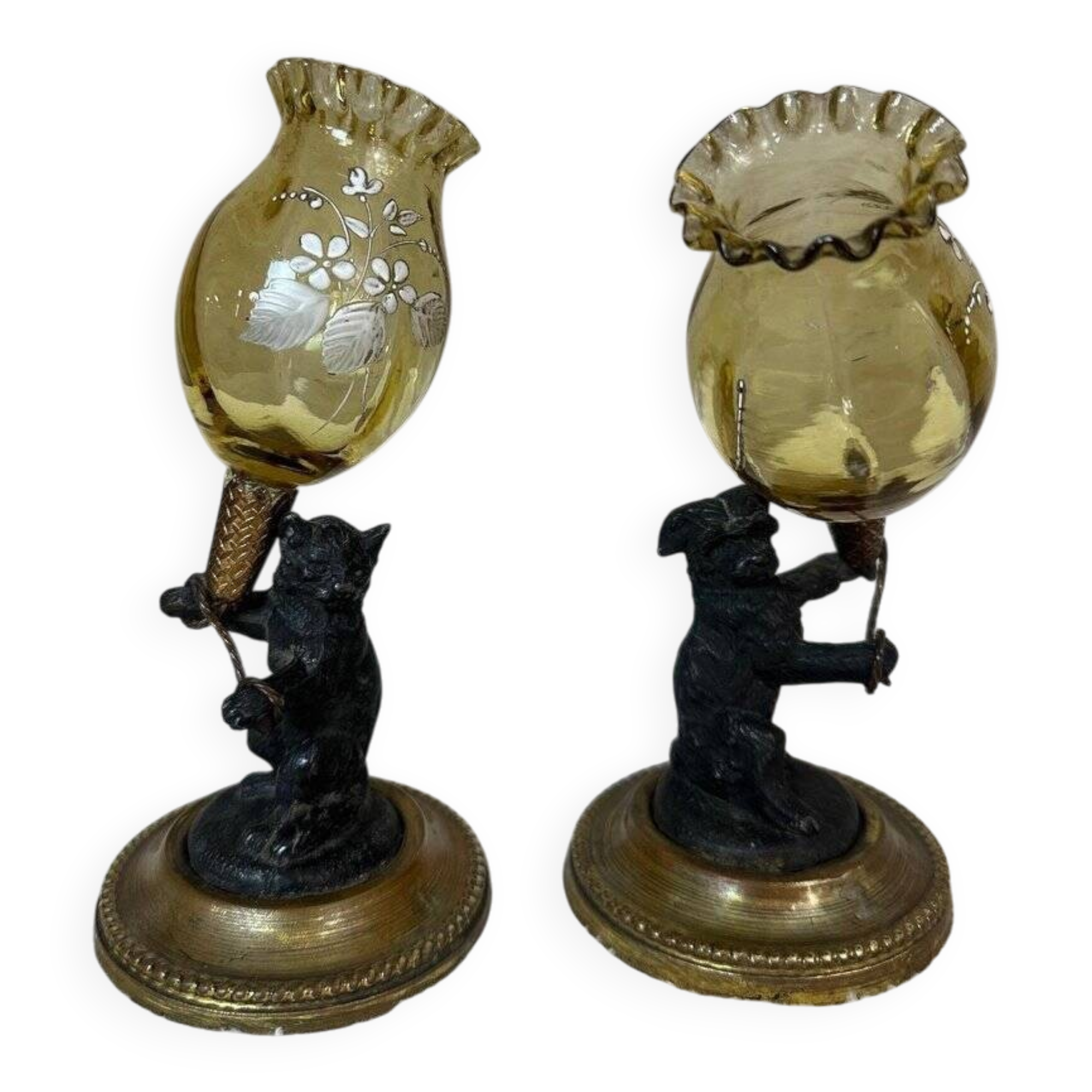 Soliflore vases, 1900s