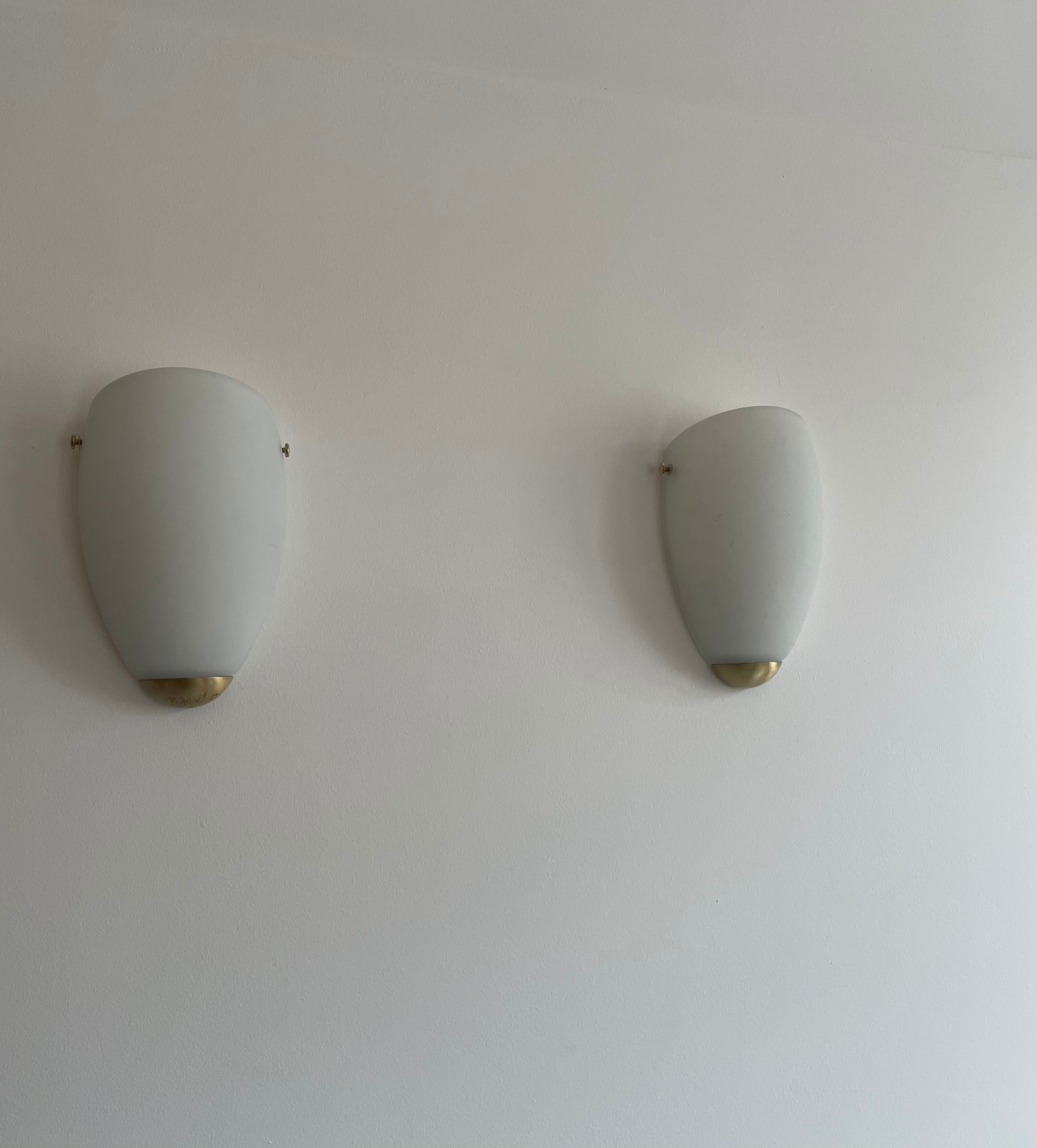 Pair of vintage wall lamps