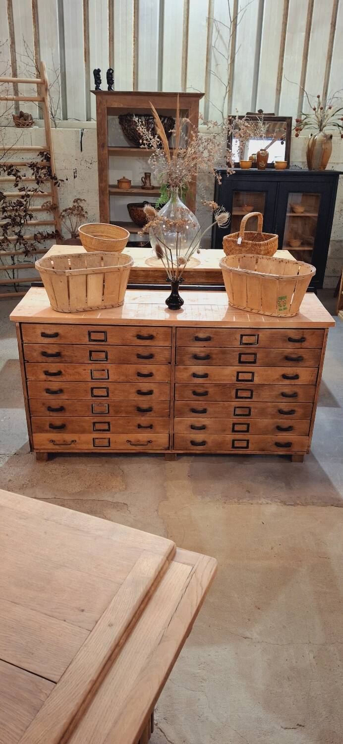 Craft cabinet with drawers
