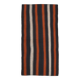 Flat striped rug 91 x 213 cm