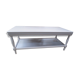 Table basse en merisier relookée