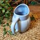 Vintage Lavender Blue Ceramic Pitcher