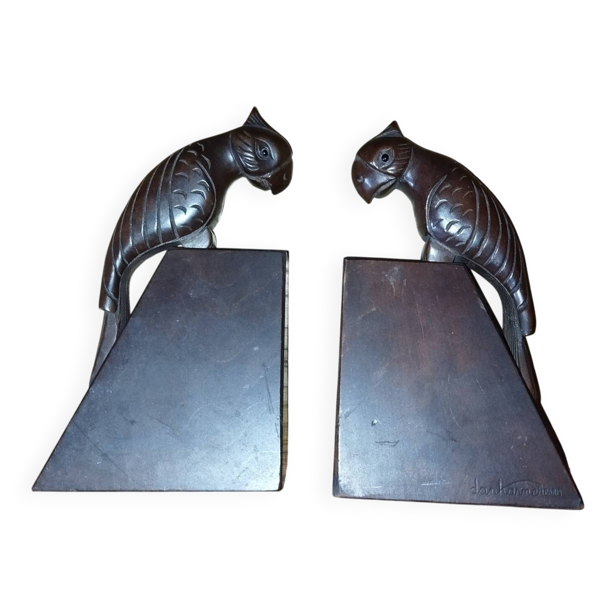Pair of Dan Karner Art Deco Bookends