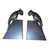 Paire de serre-livres Dan Karner art-deco