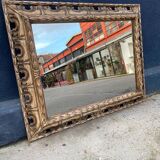 Wooden mirror