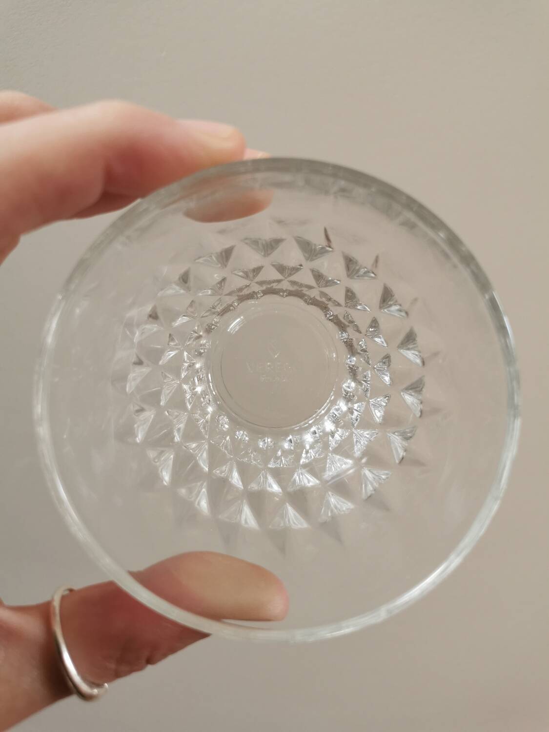 Vintage Vereco water glasses